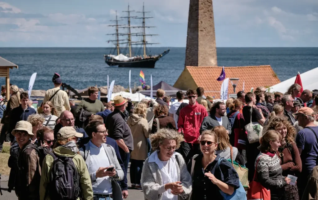 Deltagere på Folkemødet i Allinges gader