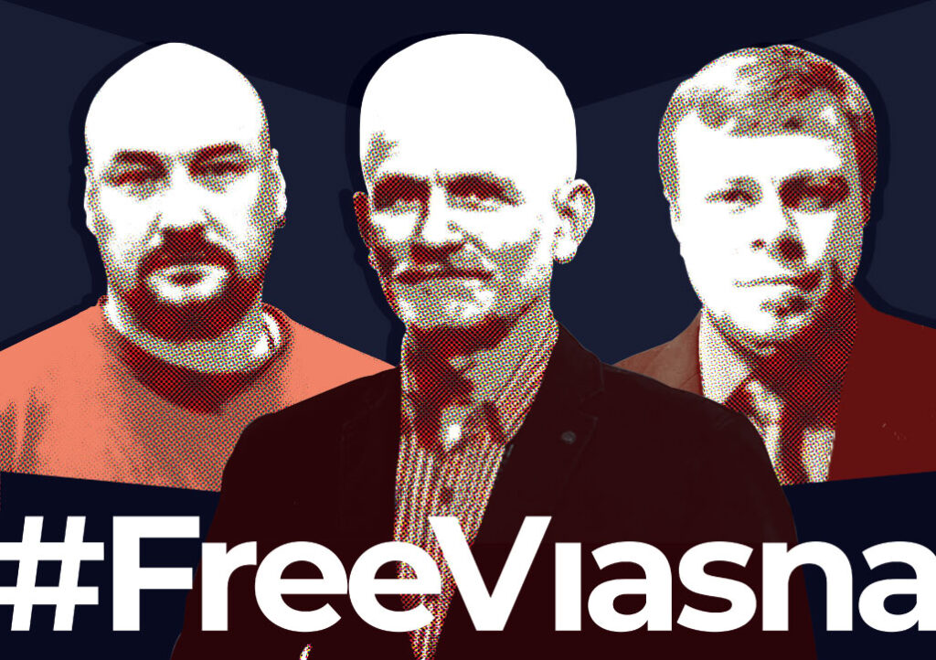 Fire menneskerettighedsforkæmpere fra DIGNITY’s belarusiske samarbejdspartner Viasna blev fredag idømt lange fængselsstraffe